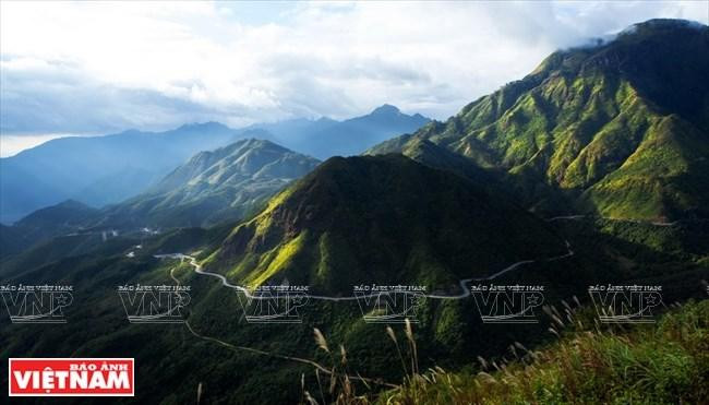 Paso de montaña O Quy Ho, en la provincia de Lao Cai. (Foto: VNA)