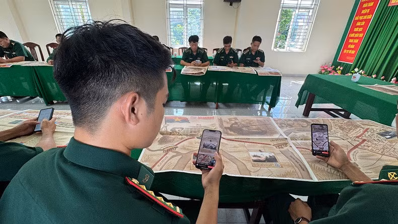 Repasan la historia heroica de la nación.