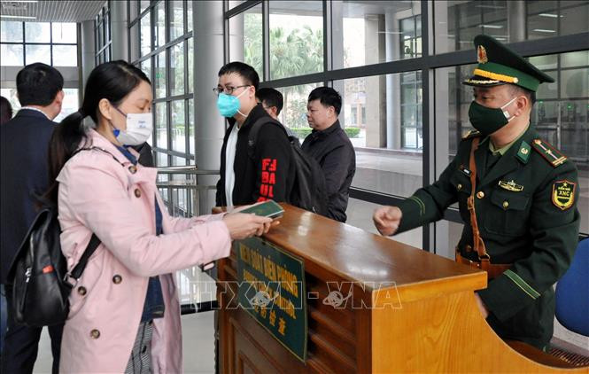 Puerta fronteriza internacional Mong Cai-Dongxing reanuda actividades regulares (Fotografía: VNA)