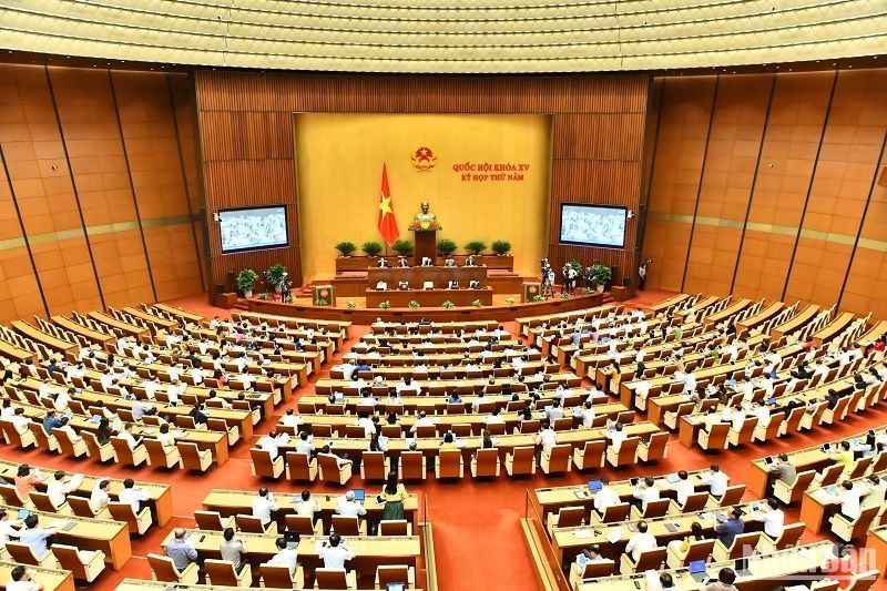Séptimo día de trabajo del quinto período de sesiones del Parlamento vietnamita