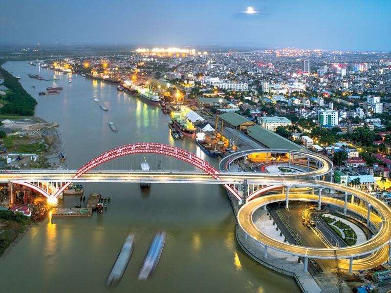 Una esquina de la ciudad portuaria de Hai Phong. (Fotografía: baodautu.vn)