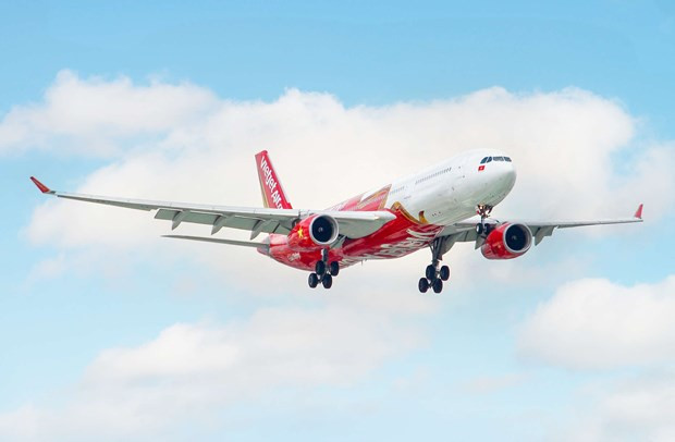 Un avión de Vietjet (Fotografía: Vietjet)