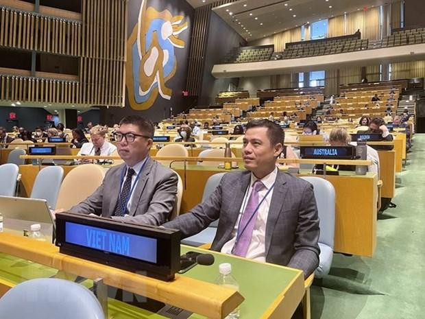 Misión diplomática de Vietnam ante la ONU. (Fotografía: VNA)