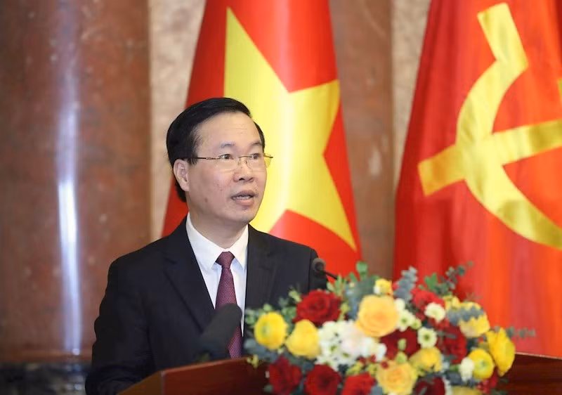 El presidente de Vietnam, Vo Van Thuong (Foto: VNA)