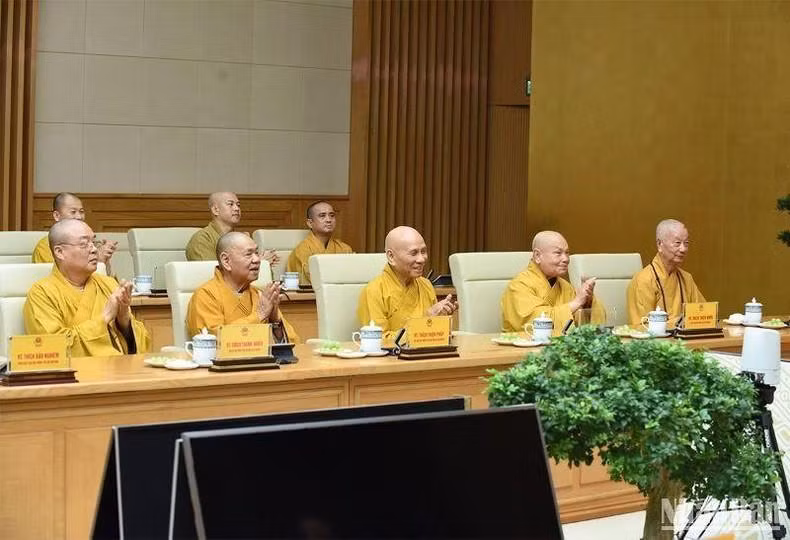 Delegados de la SBV asistentes a la reunión.