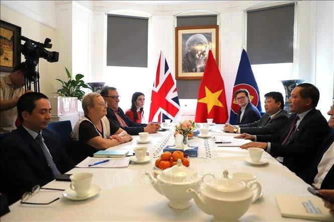 Panorama de la reunión. (Foto: VNA)
