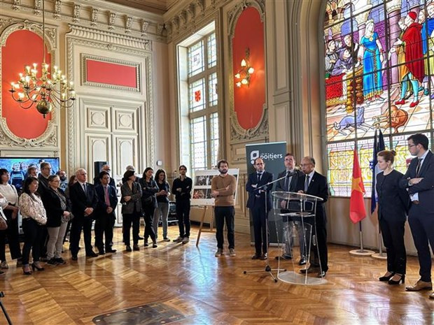 Escena de la ceremonia (Fotografía: VNA)