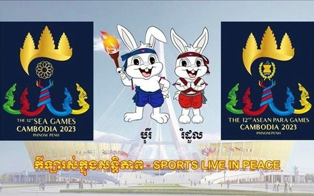 Mascota para SEA Games 32 (Fotografía: Comité Organizador)