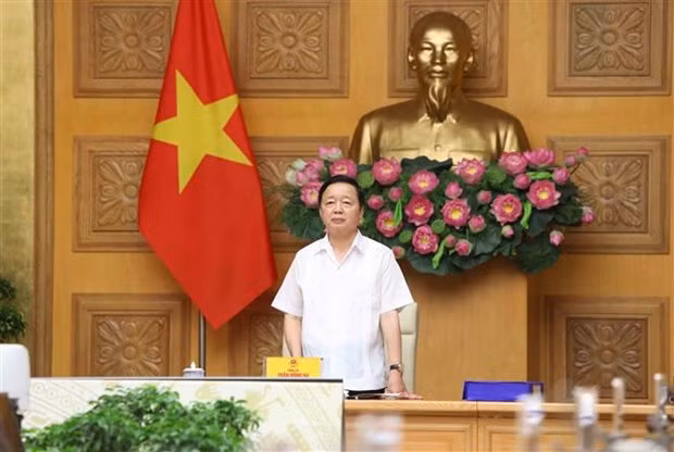 El viceprimer ministro vietnamita Tran Hong Ha. (Fotografía: VNA)