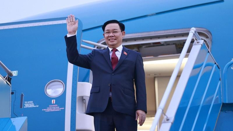 El presidente de la Asamblea Nacional de Vietnam, Vuong Dinh Hue. (Fotografía: VNA)