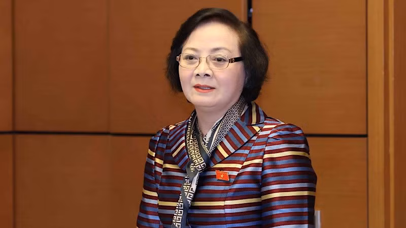 La ministra del Interior, Pham Thi Thanh Tra. (Foto: VNA)