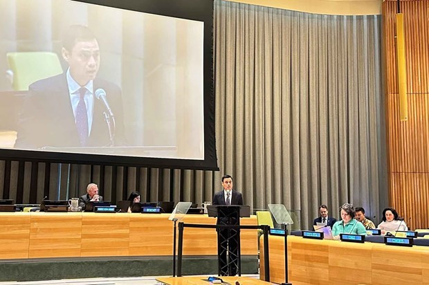 El embajador Dang Hoang Giang, representante permanente de Vietnam ante la ONU. (Fotografía: baoquocte.vn)