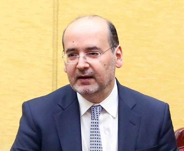 El embajador turco en Vietnam, Handun Tekneci. (Foto: VNA)
