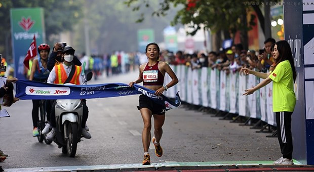 Se espera que la carrera VPIM 2023 cuente con la participación de muchos atletas profesionales. (Fotografía: VNA)