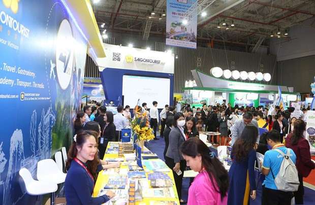 En la ITE HCM 2022 (Fotografía: thanhnien.vn)