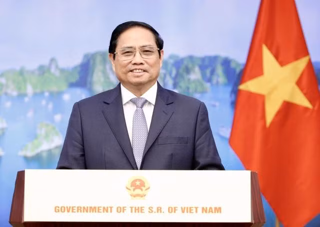 El primer ministro de Vietnam, Pham Minh Chinh. (Fotografía: VGP)