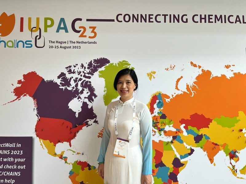 La profesora vietnamita Nguyen Thi Kim Thanh (Foto: VNA)