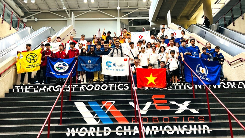 Equipo de Vietnam (Foto: Tran Viet Hung/VOV)