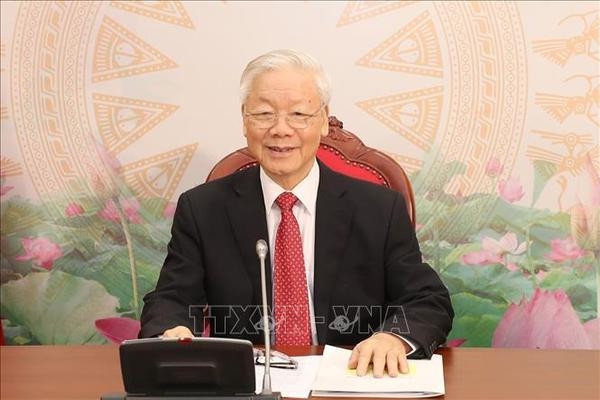 El secretario general del Partido Comunista de Vietnam, Nguyen Phu Trong. (Foto: VNA)