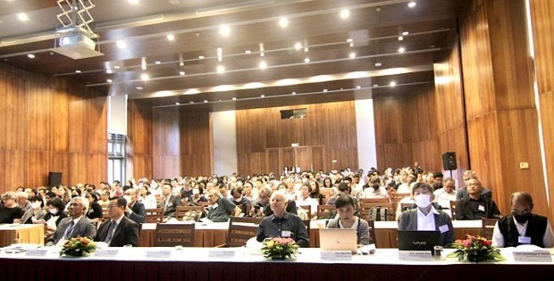 Escena de la conferencia. (Fotografía: Propiedad Intelectual y Creatividad)