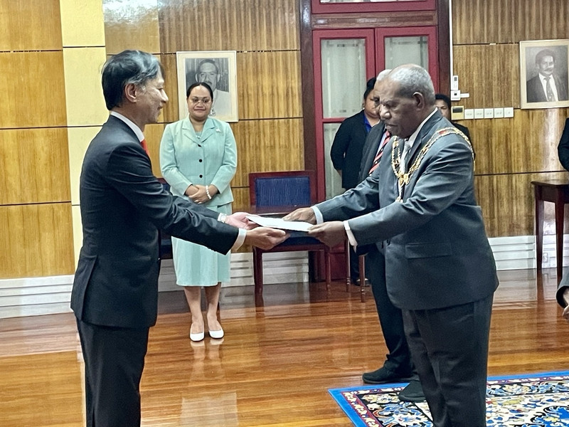 En el evento (Fotografía: Embajada de Vietnam en Australia)
