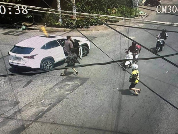 La escena de una riña ocurrida el 29 de julio en Phnom Penh que resultó en la muerte de un ciudadano vietnamita (Fotografía: Khmer Times)
