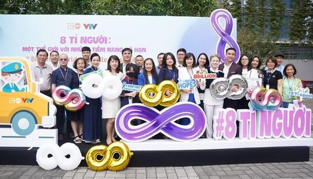 El comité organizador lanza la ruta de autobús “ocho mil millones” (Fotografía: vtv.vn)