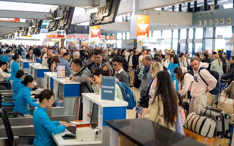 Aeropuertos de Vietnam atienden a 3,6 millones de pasajeros durante las vacaciones del Tet