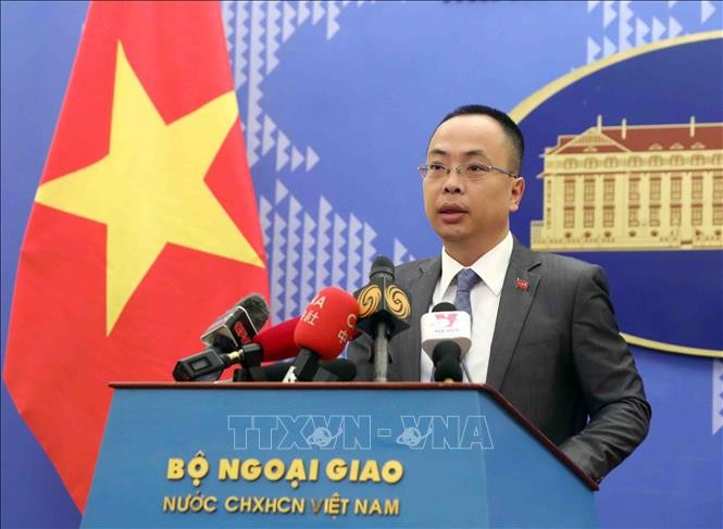 El portavoz adjunto de la Cancillería Doan Khac Viet (Fotografía: VNA)