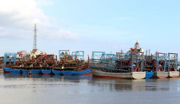 Barcos de pesca (Fotografía: VNA)