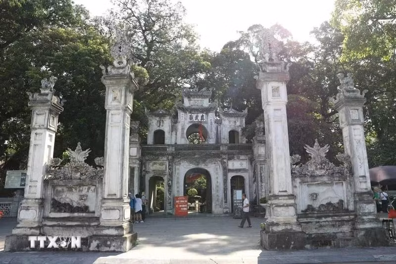 El templo Quan Thanh. (Foto: VNA)