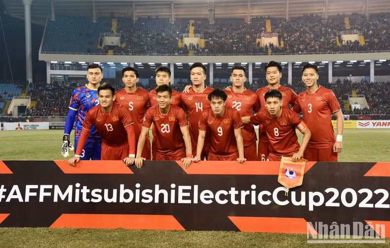 Los jugadores vietnamitas.