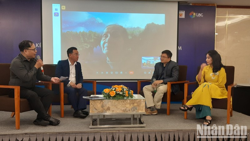 Algunos oradores en la conferencia sobre tendencias en fusiones y adquisiciones celebrada en Ciudad Ho Chi Minh.