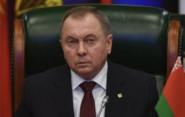El canciller de Bielorrusia, Vladimir Makei (Fotografía: Sputnik)