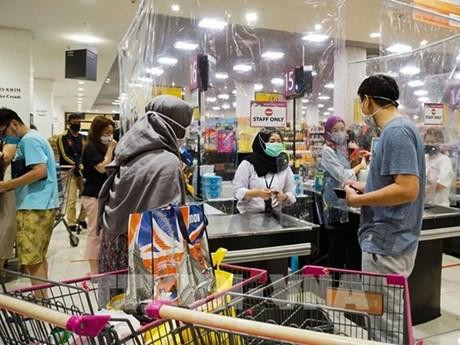 En un supermercado en Indonesia. (Fotografía: AFP/VNA)