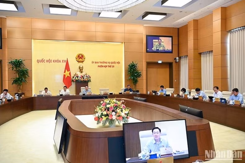 El panorama de la sesión. (Fotografía: VNA)