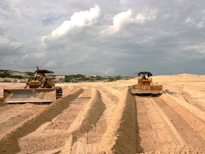 En un proyecto infraestructural en a ciudad de Can Tho. (Foto: moitruong.net.vn)