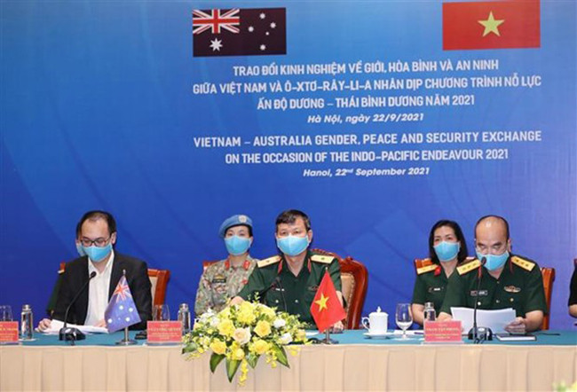 Vietnam crea condiciones para mayor participación de mujeres en asuntos de paz y seguridad global ảnh 2 Vietnam crea condiciones para mayor participación de mujeres en asuntos de paz y seguridad global ảnh 2