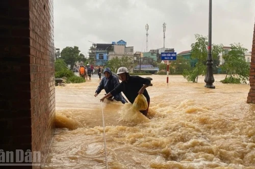 En la ciudad de Hue en los últimos días. (Foto: Nhan Dan)