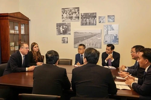 Panorama de la reunión. (Foto: VNA)