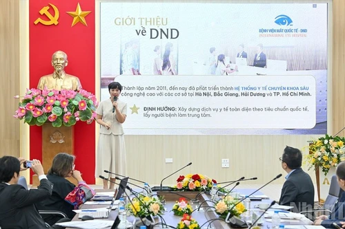 Vista de la ronda final de los Premios para Acciones por la Comunidad 2025. (Foto: Nhan Dan)