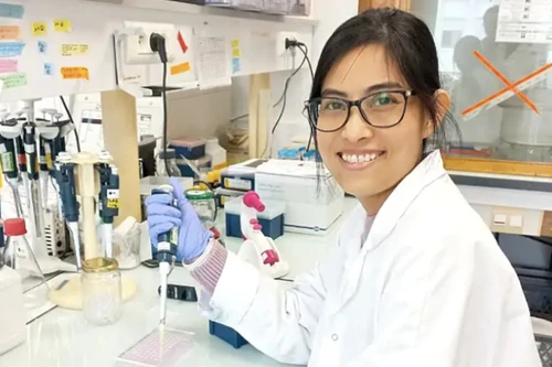 La profesora asociada Nguyen Thi Mong Diep, máster en ciencias y docente de la Universidad de Quy Nhon.