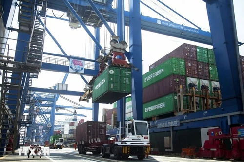 Vista del sistema portuario de Ciudad Ho Chi Minh. (Foto: VNA)