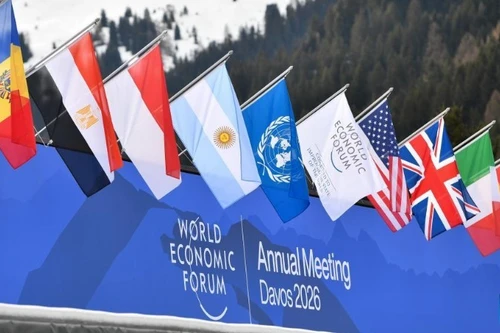 El Foro Económico Mundial 2026 está en curso en Davos, Suiza. (Foto: Xinhua)