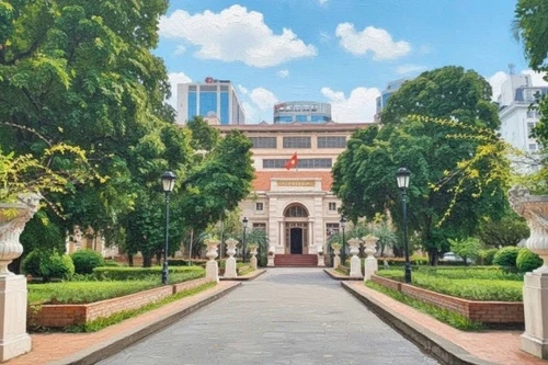 La exposición se instalará en la Biblioteca Nacional, en la calle de Trang Thi, Hanói. (Foto: Nhan Dan)