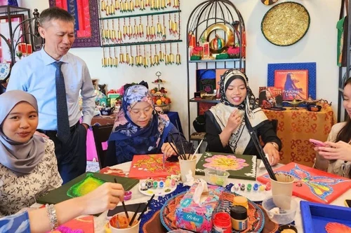 En la actividad. (Foto: Embajada de Vietnam en Brunéi)