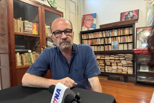 Marcelo Rodríguez, jefe de Relaciones Internacionales del Partido Comunista de Argentina (Foto: VNA)