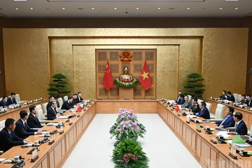 Escena del evento (Foto: Nhan Dan)