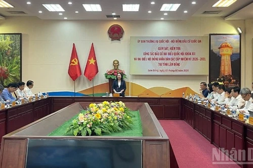 Escena del evento (Foto: Nhan Dan)