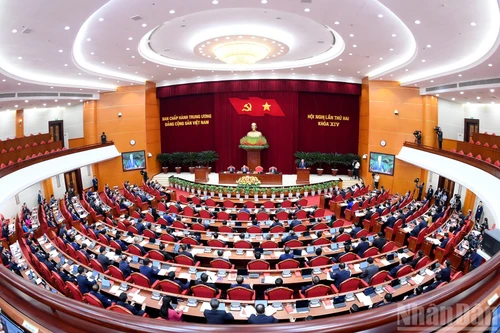 Escena del evento (Foto: Nhan Dan)